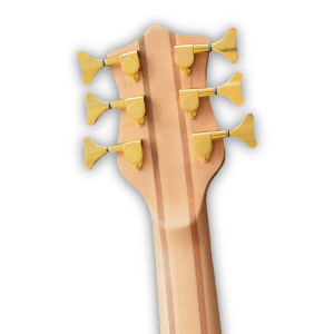 Custom Made Quilted Maple Top Elite Style 6 String Electric Bass - Image 7