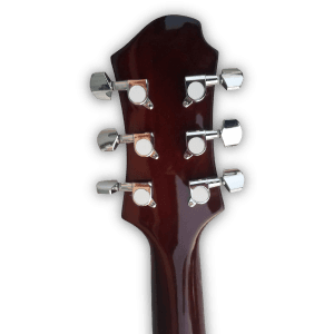 Custom Made Ring Chess Pearl Font Electric Guitar - Image 5