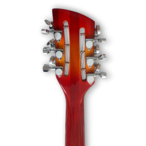 Custom Made Semi-Hollow Fireglo Color 360 12 Style 12 String Electric Guitar - Image 7