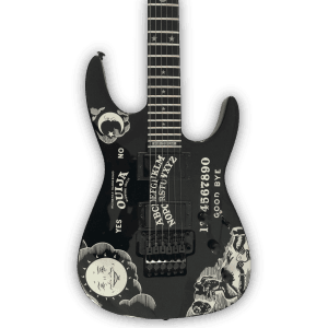 Custom Made Ouija Style Kirk Hammett 6 Strings Electric Guitar - Image 2