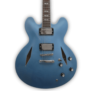 Custom Made Dave Grohl 335 Pelham Blue Style 6 Strings Electric Guitar
