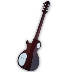 Custom Made Ring Chess Pearl Font Electric Guitar - Image 4