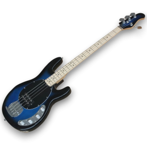 Custom Made Pacific Blue Burst 4 Strings Electric Bass