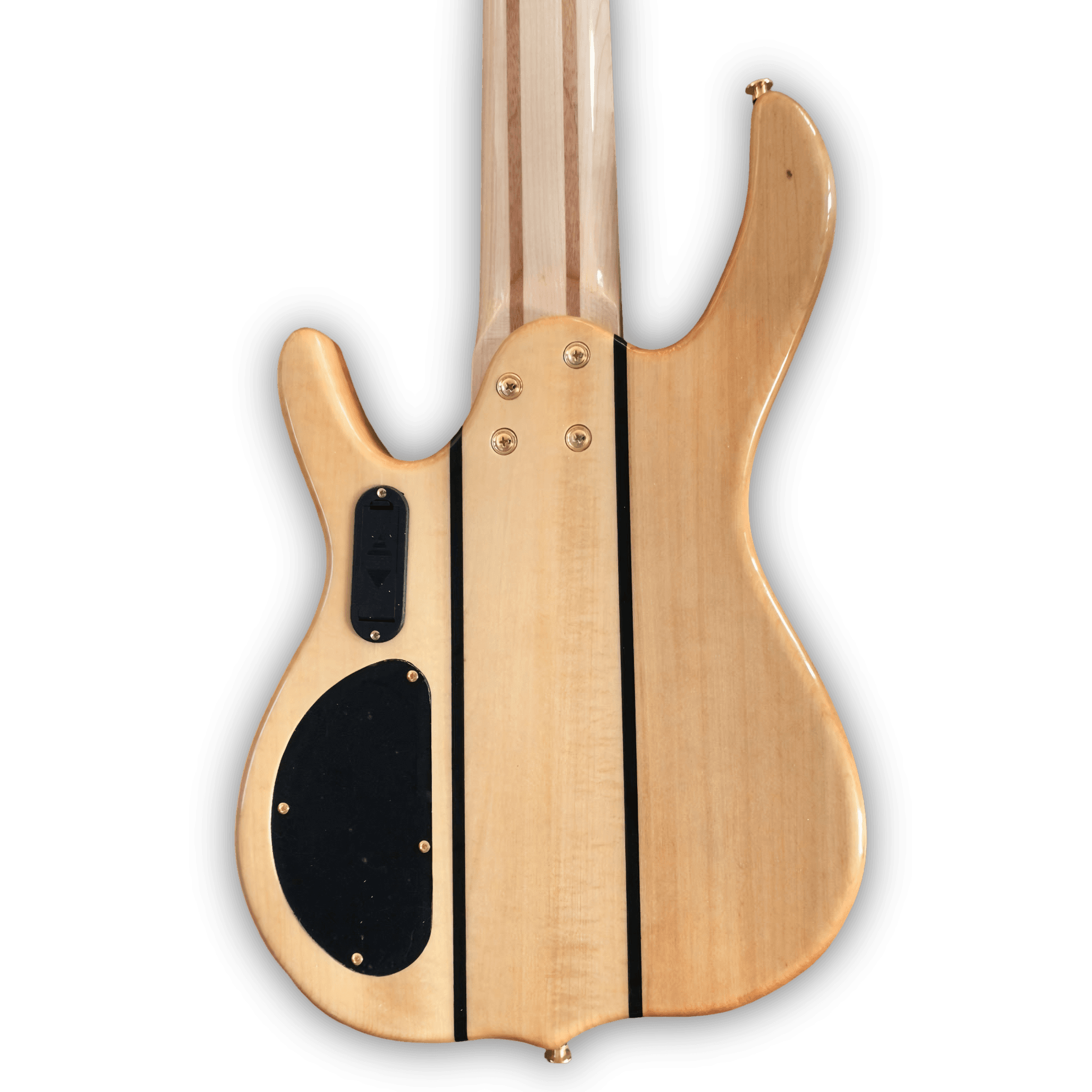 Custom Made Elite Style Quilted Maple Top 6 String Electric Bass - Image 6