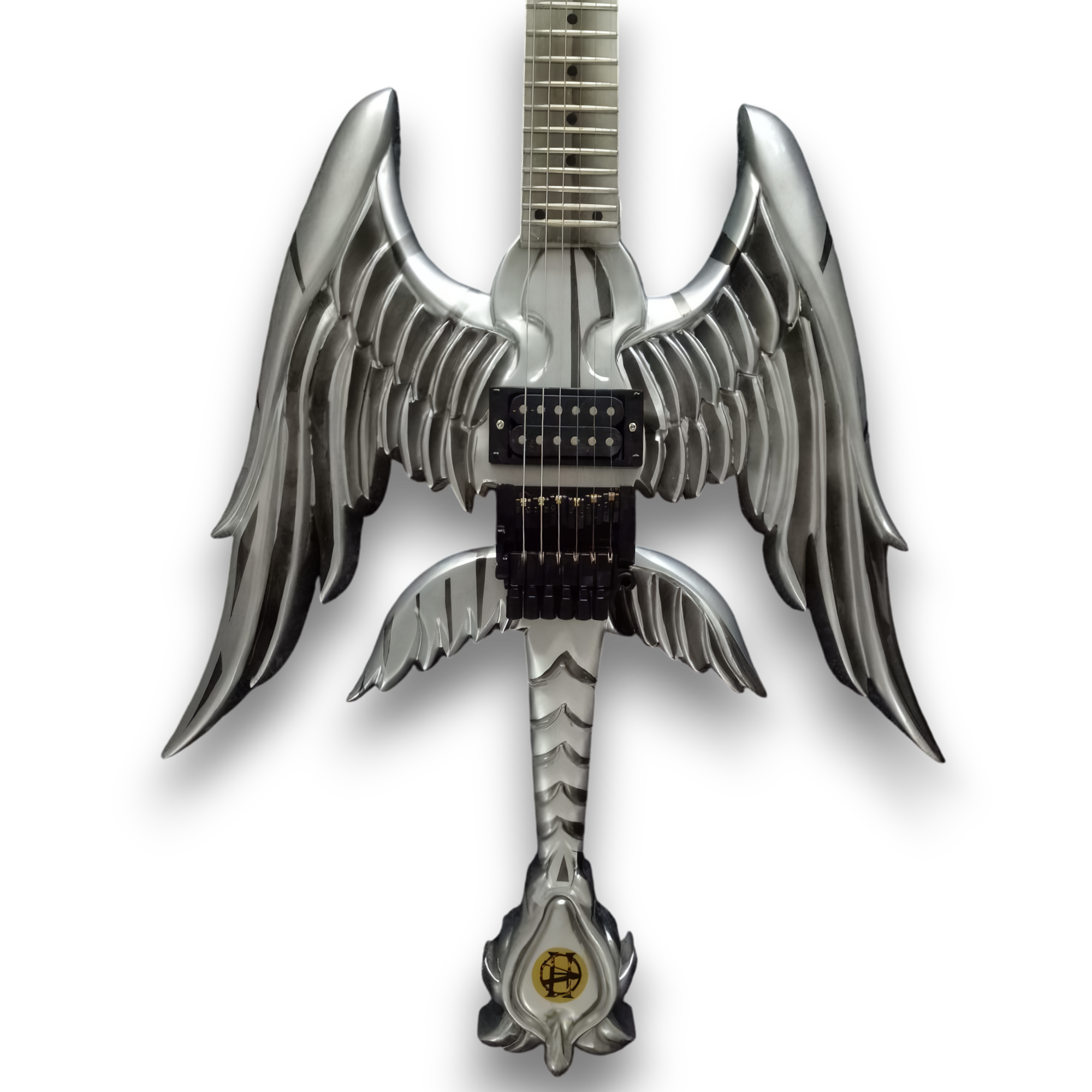 Custom Made Headless The Alfee Angel Sword Style 6 Strings Electric Guitar - Image 2