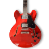 Custom Made 335 Style F-Holes Sixties Cherry 6 Strings Electric Guitar
