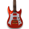 Custom Made Eye Style Fire Engine Red 6 Strings Electric Guitar