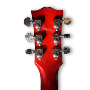 Custom Made 335 Style F-Holes Sixties Cherry 6 Strings Electric Guitar - Image 6