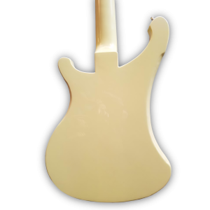 Custom Made Cream Chris Squire 4001 Style 4 Strings Electric Bass - Image 5