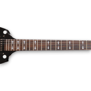 Custom Made Randy Rhoads Black Dot V Style White Polka Dot Electric Guitar - Image 3