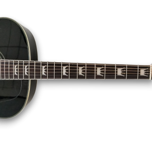 Custom Made Acoustic SJ-200 Style Elvis Presley Black Beauty Acoustic Guitar - Image 3