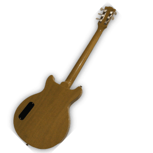 Custom Made P90 Pickup Double Cut TV Yellow LP Junior Style Exclusive 6 Strings Electric Guitar - Image 4