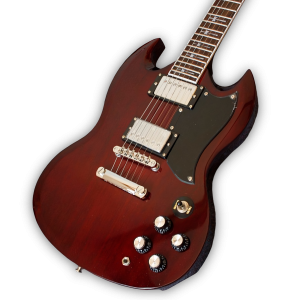 Custom Made Cherry Vintage Red SG Style 6 Strings Electric Guitar