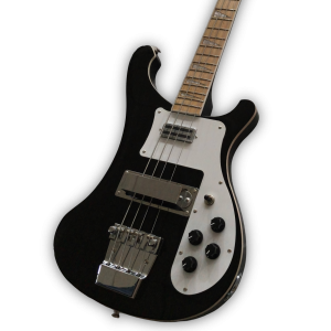 Custom Made Jetglo Black 4003 Style 4 Strings Electric Bass