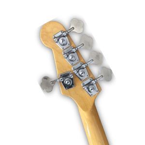 Custom Made Relic Ocean Turquoise Jazz Style 5 Strings Electric Bass - Image 6