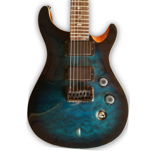 Custom Made Quilted Maple Top Blue Burst Style 6 Strings Electric Guitar