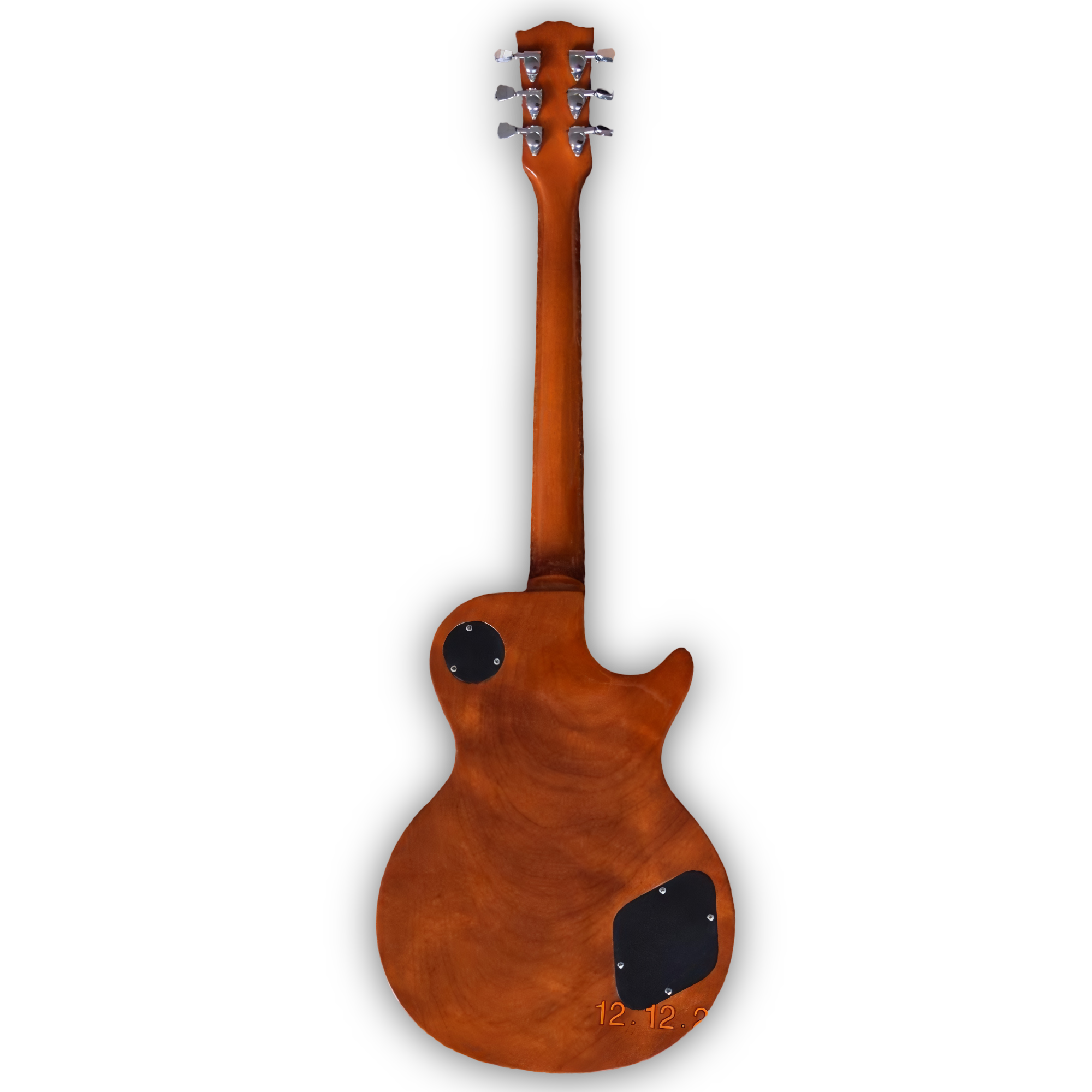 Custom Made Desert Burst LP Style Left Handed Electric Guitar - Image 5