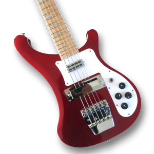 Custom Made Ruby Pearlstars 4003 Style 4 Strings Electric Bass - Image 2