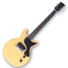 Custom Made Double Cut TV Yellow P90 Pickups LP Junior Style 6 Strings Electric Guitar