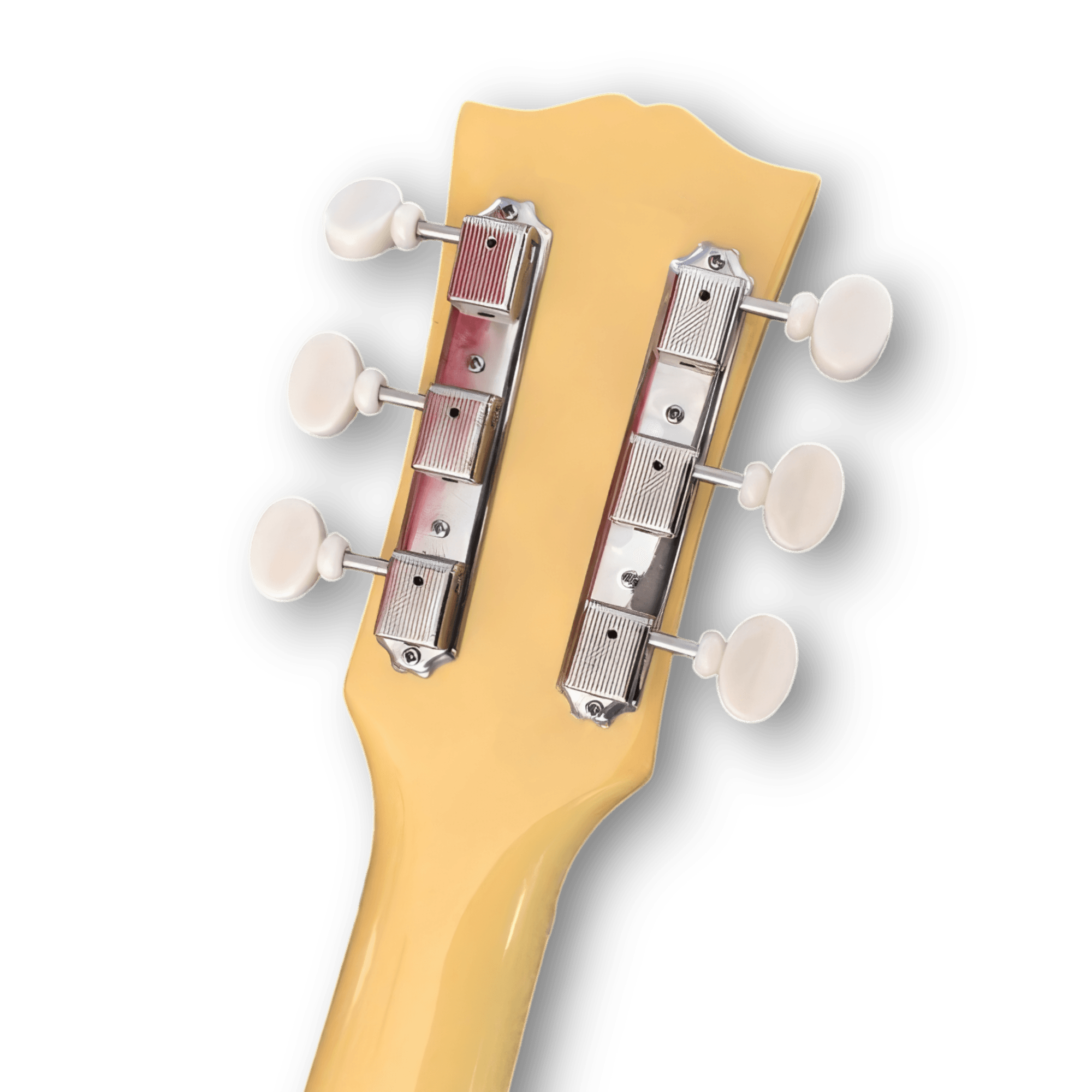 Custom Made Double Cut TV Yellow P90 Pickups LP Junior Style 6 Strings Electric Guitar - Image 6