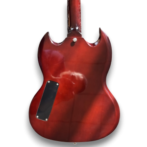 Custom Made Mojave Burst SG Style Flame Maple Top 6 Strings Electric Guitar - Image 5