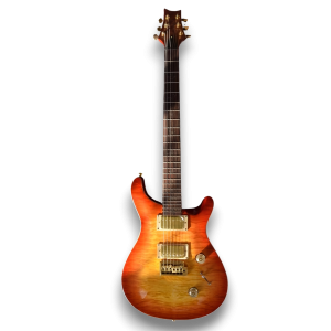 Custom Made Sunburst Quilted Maple Top 6 Strings Electric Guitar - Image 2