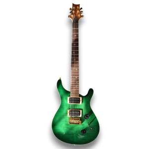 Custom Made Emerald Green Flame Maple Top 6 Strings Electric Guitar - Image 2