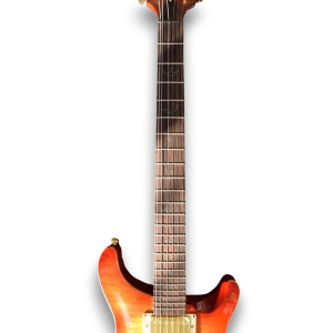 Custom Made Sunburst Quilted Maple Top 6 Strings Electric Guitar - Image 4