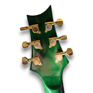 Custom Made Emerald Green Flame Maple Top 6 Strings Electric Guitar - Image 6