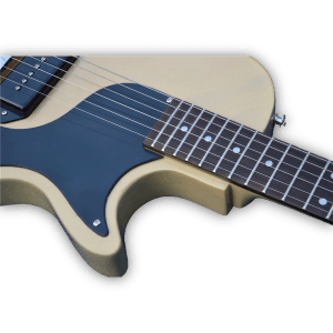 Custom Made TV Yellow P90 Pickups Single Cut LP Junior Style 6 Strings Electric Guitar - Image 2