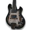 Custom Made Grey Burst Trey Anastasio Style Abalone Binding Semi-Hollow Spalted Maple Top 7 Strings Electric Guitar