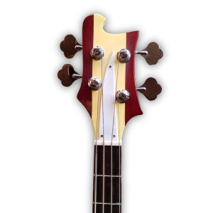 Custom Made Cream Chris Squire 4001 Style 4 Strings Electric Bass - Image 3
