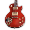 Custom Made Slash Snakepit Red Flame Maple Top Snake Inlay LP Style Electric Guitar