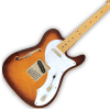 Custom Made Sunburst Tele Thinline Style 6 Strings Electric Guitar