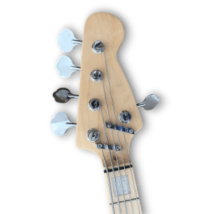 Custom Made Marcus Miller Jazz Style Natural Finish 5 Strings Electric Bass - Image 3