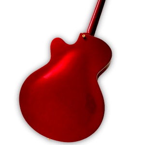 Custom Made L-5 Style Red Hollowbody 6 Strings Electric Guitar - Image 5