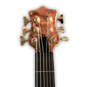 Custom Made Elite Style Quilted Maple Top 6 String Electric Bass - Image 4