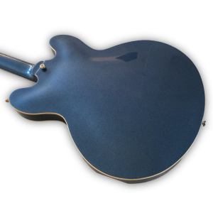Custom Made Dave Grohl 6 Strings Pelham Blue 335 Style Electric Guitar - Image 6