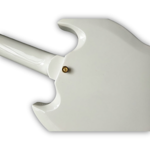 Custom Made White SG Style 6 Strings Electric Guitar - Image 5