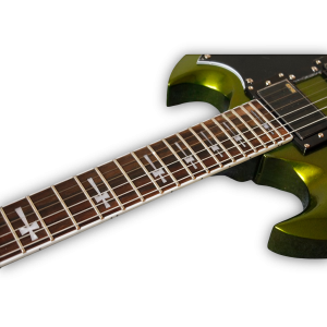 Custom Made SG Style Tony Iommi Olive Drab Green 6 Strings Electric Guitar - Image 3