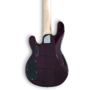 Custom Made Purple Burst Quilted Maple Top 5 Strings Electric Bass - Image 5