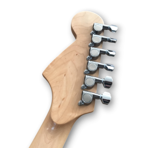 Custom Made Blue Marlin Maple Scalloped Fretboard Strat Style 6 Strings Electric Guitar - Image 6