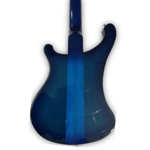 Custom Made Bass Trans Blue 4003 Style 4 Strings Electric Bass - Image 5