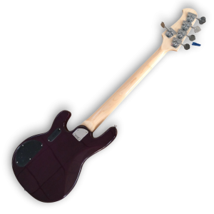 Custom Made Purple Burst Quilted Maple Top 5 Strings Electric Bass - Image 4