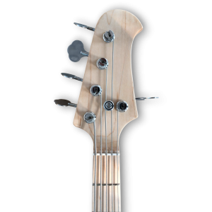 Custom Made Purple Burst Quilted Maple Top 5 Strings Electric Bass - Image 3