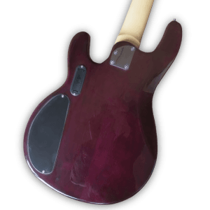 Custom Made Purple Sunset 5 Strings Electric Bass - Image 6