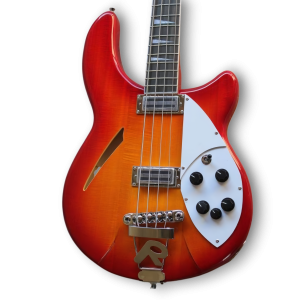Custom Made Color Fireglo 4005V Style 4 String Electric Bass - Image 2