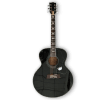 Custom Made Acoustic SJ-200 Style Elvis Presley Black Beauty Acoustic Guitar