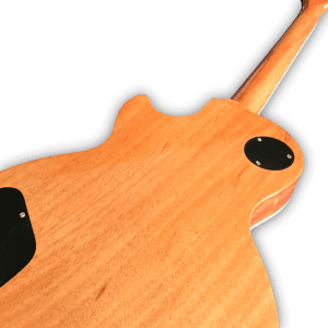 Custom Made Turquoise Green LP Style Flame Maple Top Electric Guitar - Image 4