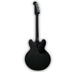 Custom Made Dave Grohl 6 Strings Black 335 Style Electric Guitar - Image 5